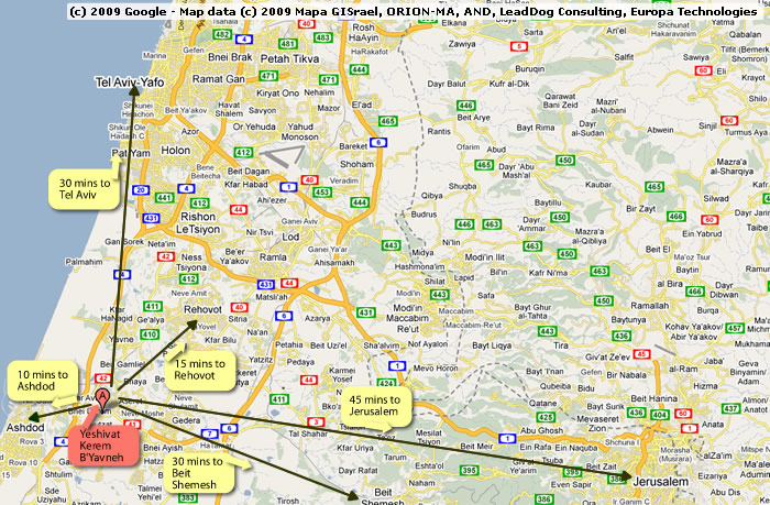 Map of KBY