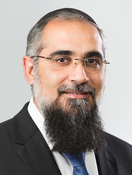 Rav Gavriel Saraf <br> Rosh HaYeshiva